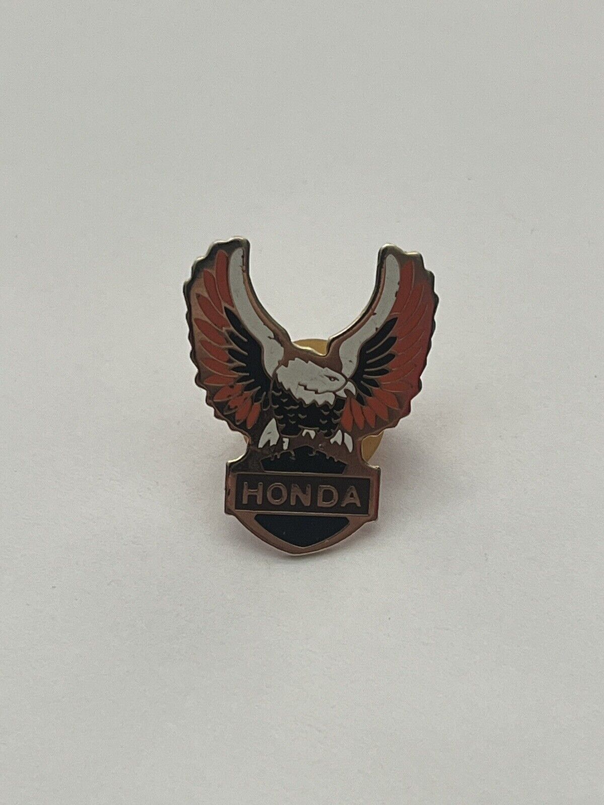 Honda Motorcycle Eagle Pin Biker Pinback Vest Lapel Hat Pin Jacket