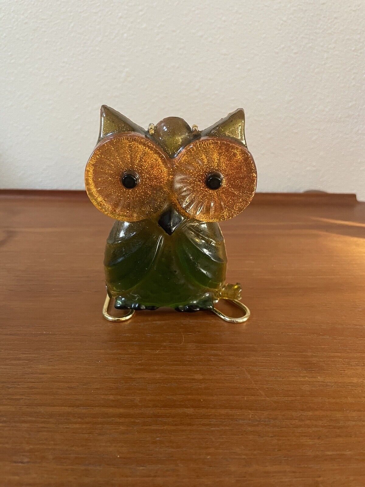 Vintage Lucite Owl