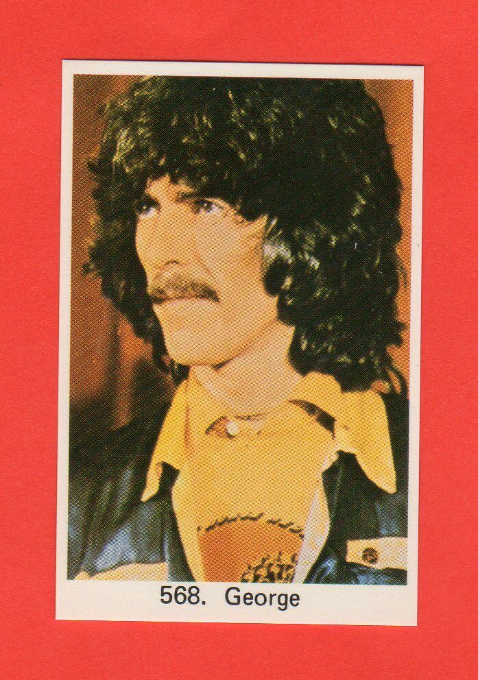 1978 George Harrison Beatles Swedish Card #568 Gem Mint Pack Fresh