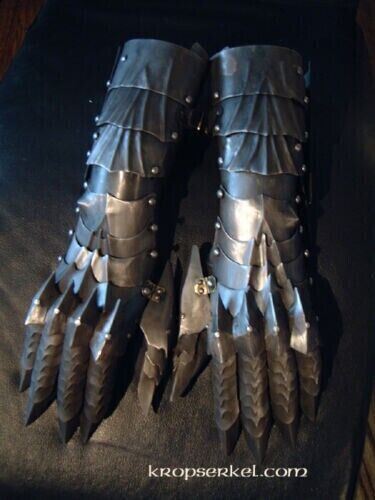 The Witch-King gauntlets Medieval Nazgul Gauntlets Gloves x Cosplay Armor
