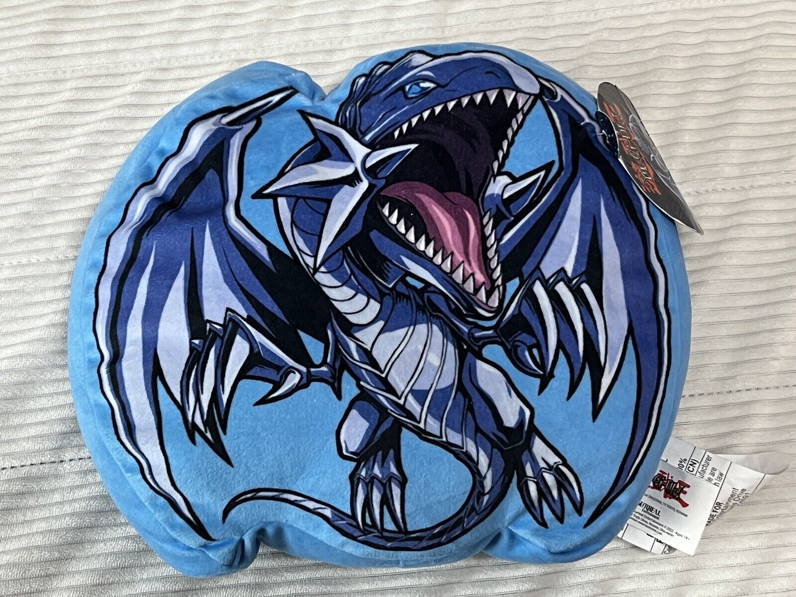 Yu-Gi-Oh- Blue Eyes White Dragon Shaped Pillow/Plush - Surreal Entertainment