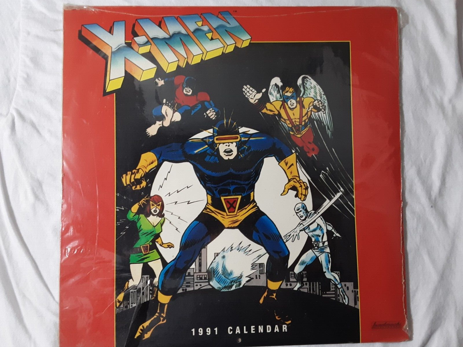 X-Men 1991 Calendar 12x12   rare collectible NEW 1-55907-532-5