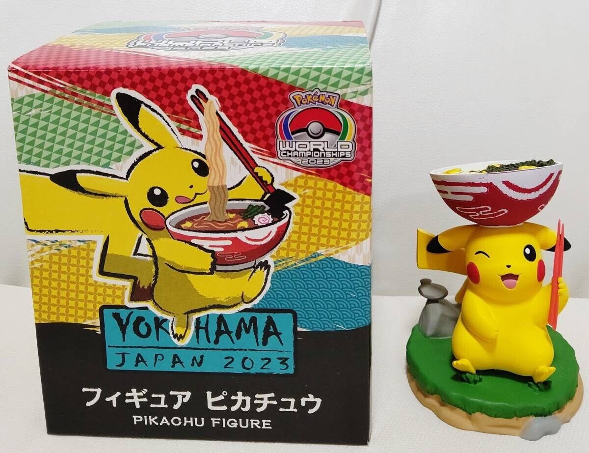Pokemon WCS 2023 Yokohama Pikachu figure New