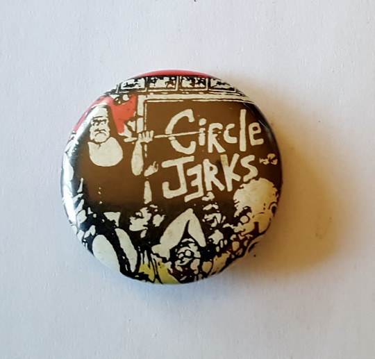 CIRCLE JERKS Pinback Rare 1.5\