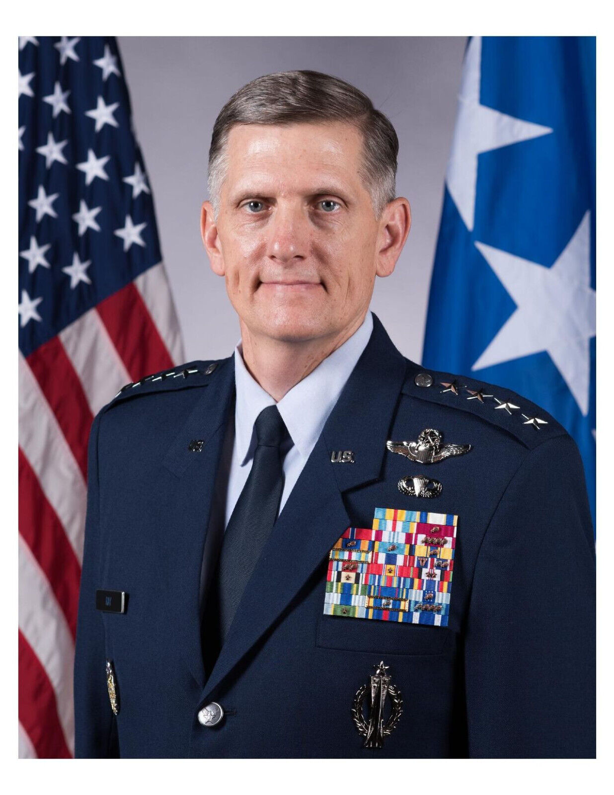 United States Air Force General Timothy M. Ray 8x10 Photo On 8.5\