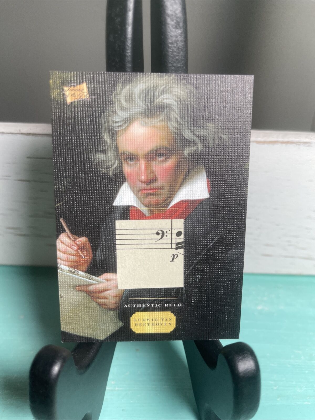 LUDWIG VAN BEETHOVEN 2023 PIECES OF THE PAST CANVAS RELIC