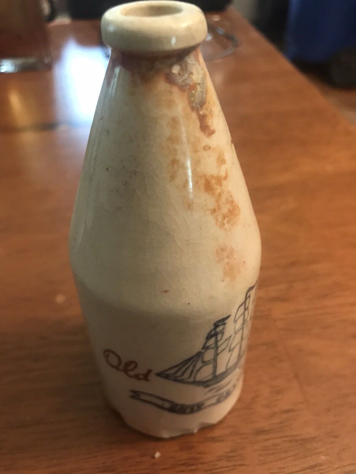 vintage old spice cologne bottle