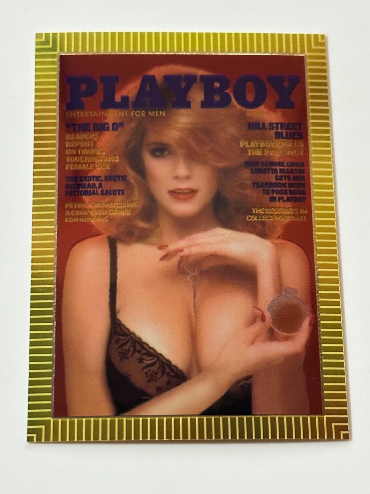1995 Sports Time Playboy Cover Chromium #274 Charlotte Kemp