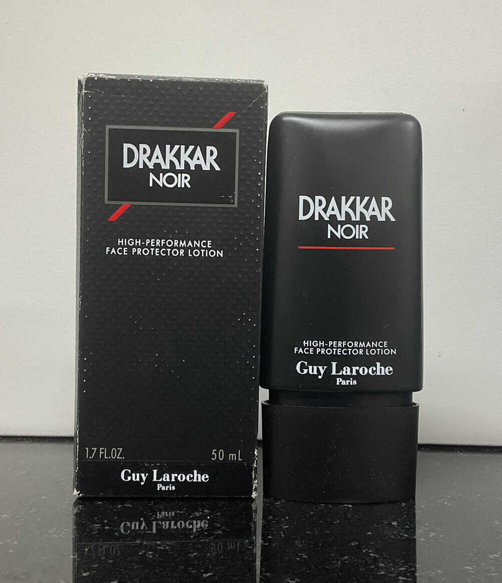 Drakkar Noir High-Performance Face Protector Lotion by Guy Laroche 1.7oz RARE