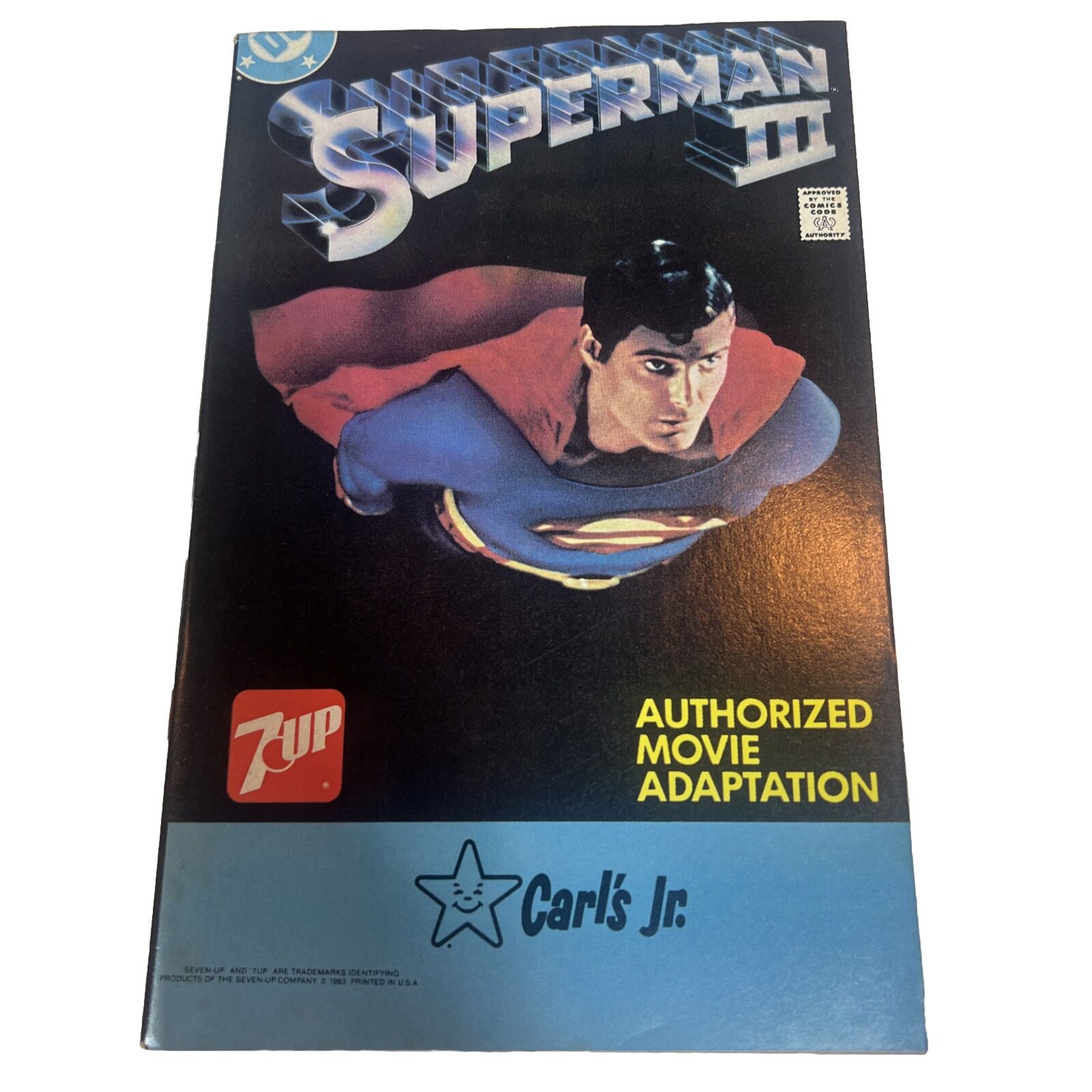1983 Superman Movie Special  Swan Carl\'s Jr. Variant