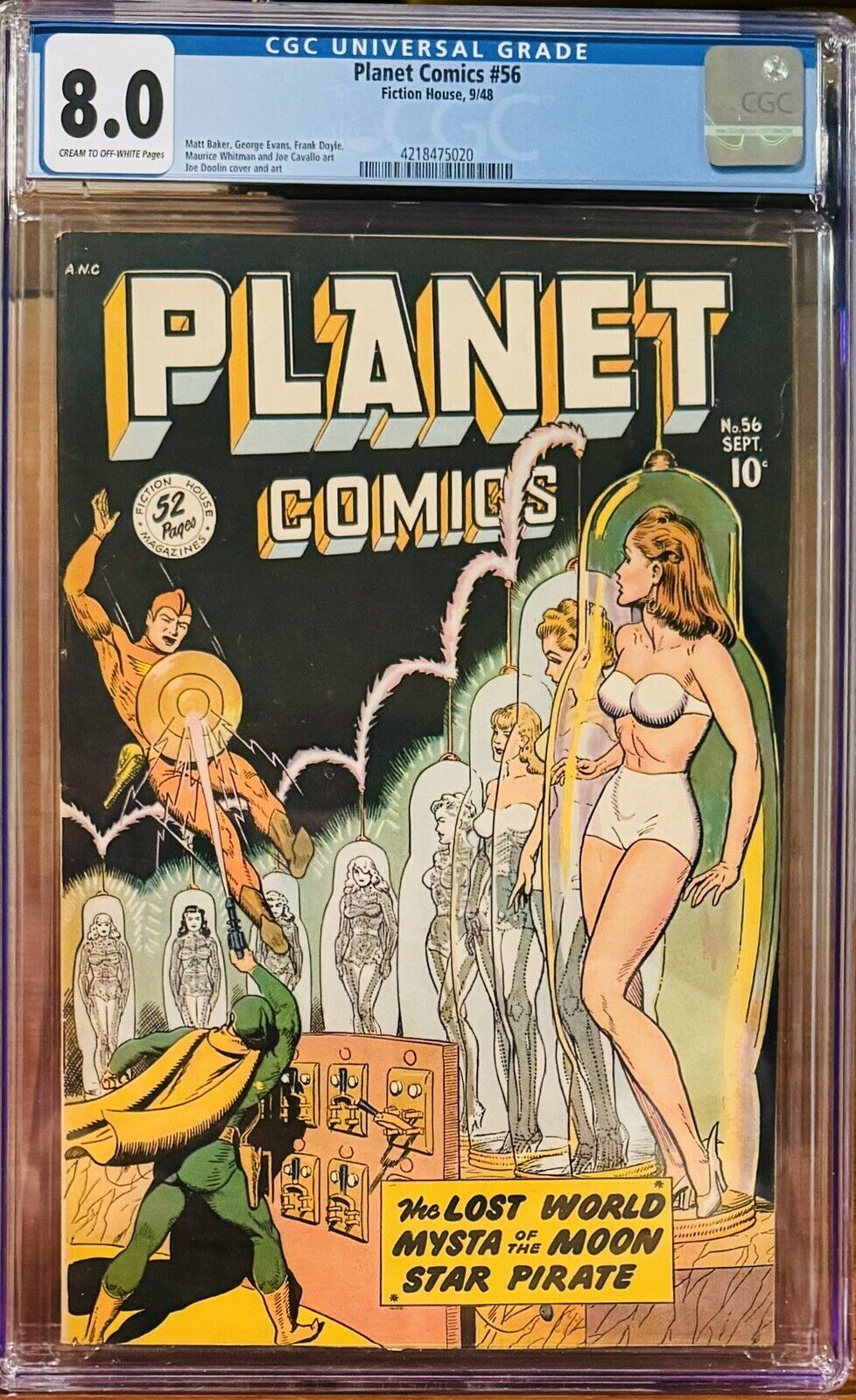 Planet Comics #56 High Grade Beauty - Girls In Tubes