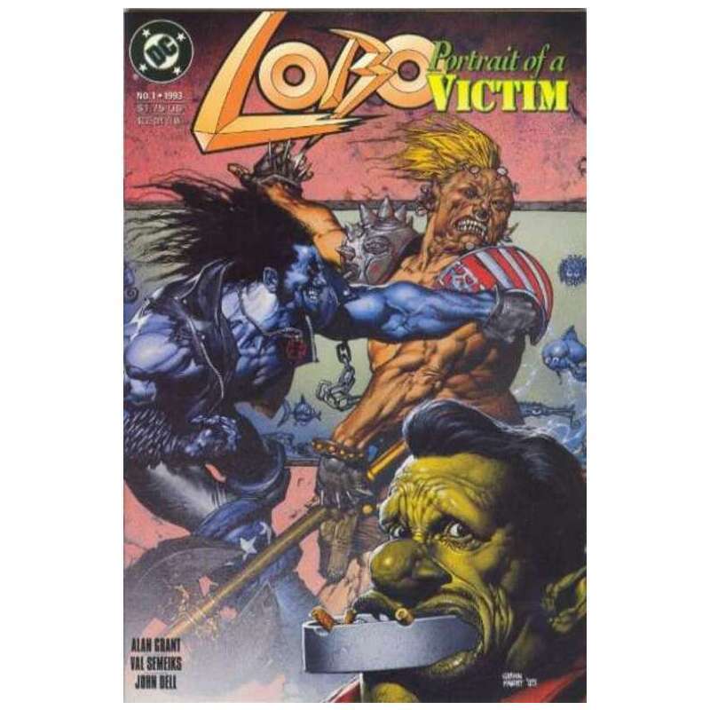 Lobo (1990 series) Portrait of a Victim #1 in Near Mint condition. DC comics [m}