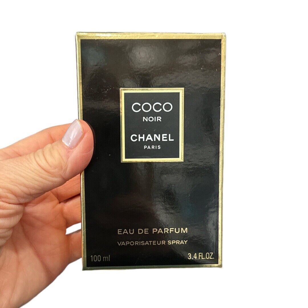 Empty Chanel Coco Noir Black Gold Empty Box 3.4 Oz Size