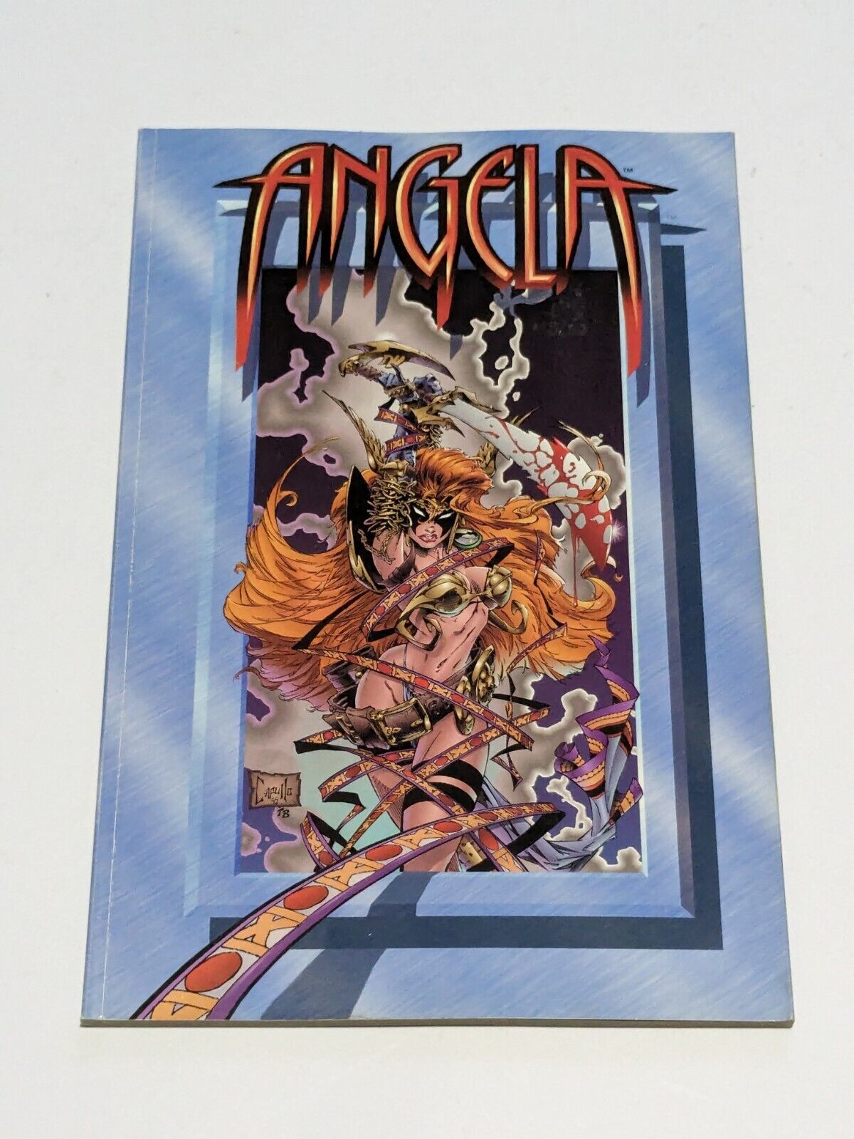 ANGELA VOLUME #1 1994/95 IMAGE TPB TODD MCFARLANE NEIL GAIMAN GREG CAPULLO SPAWN