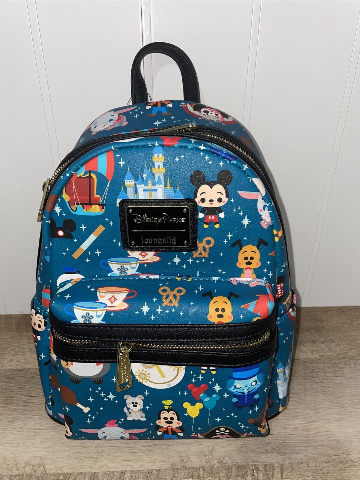 Loungefly Disney Parks Chibi Characters Attractions Mini Backpack Mickey Pretzel