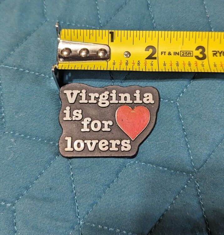 Virginia is for Lovers Vintage Fridge Magnet 