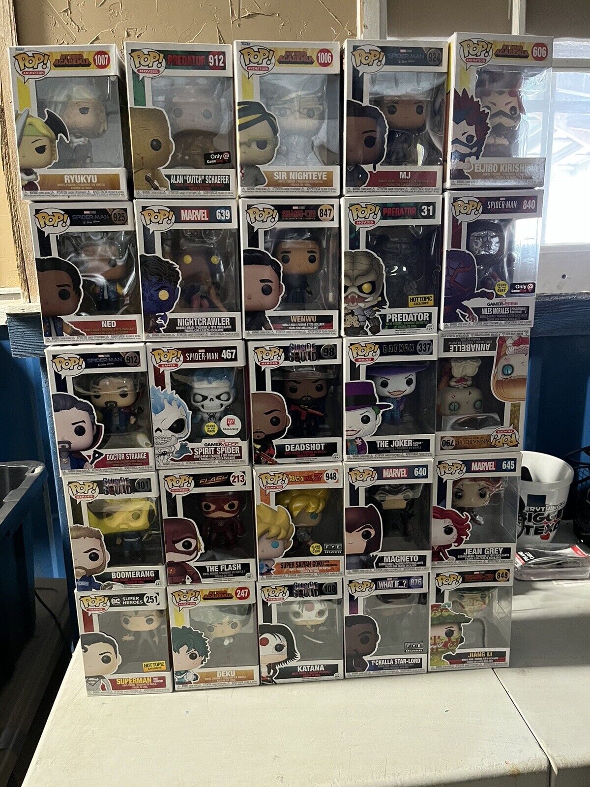 Collection Lot of 36 Funko pop Different Models