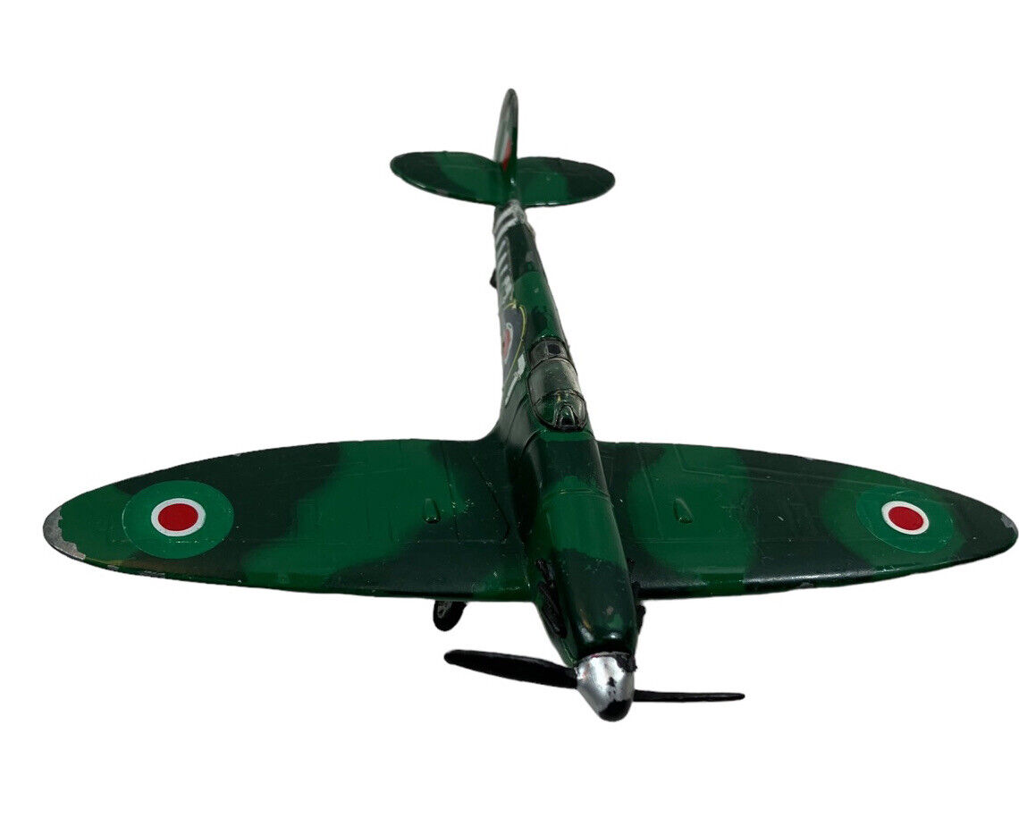 Maisto Spitfire MK11 Diecast Plane Model Aircraft Military Green scale 1:72 Toy