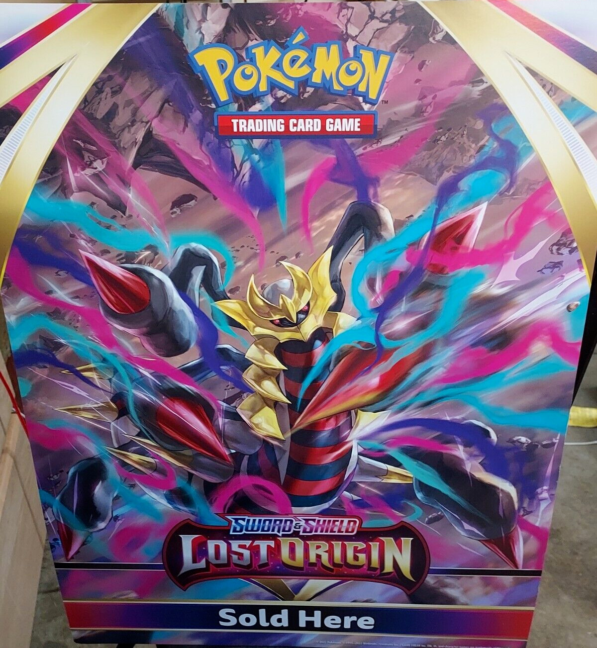 Pokemon TCG Promotional Lost Origin Double Sided Poster