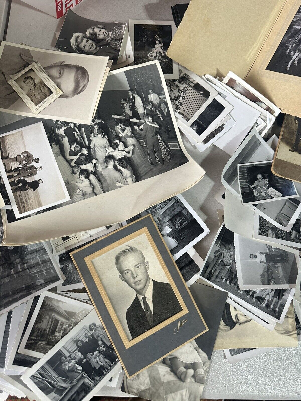 Large Lot Of Old Photos 100+ 20’s -60’s 