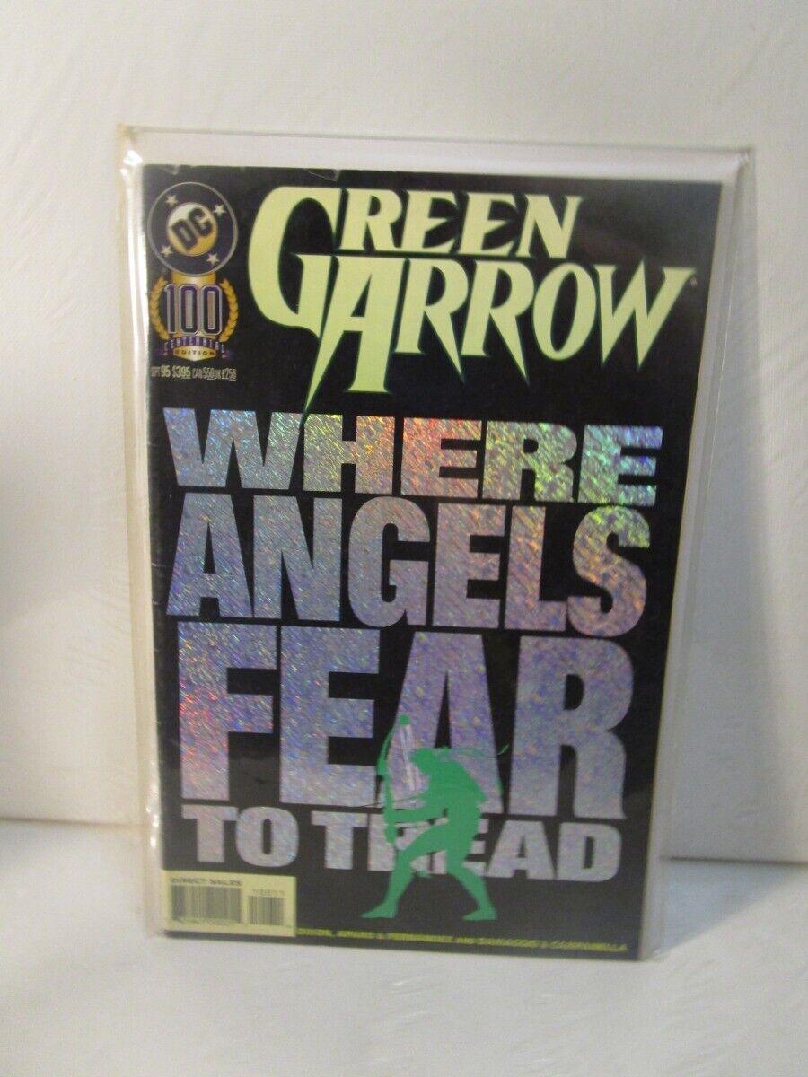 GREEN ARROW #100 DC Comics 1995 Where Angels Fear to Tread BAGGED BOARDED