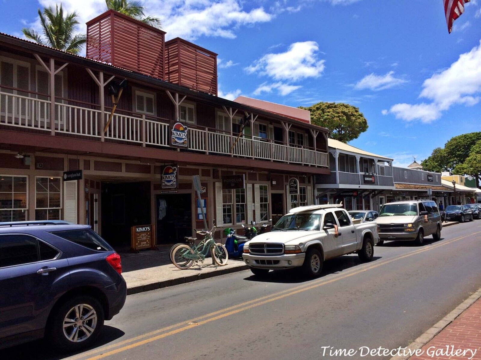 Kimo\'s on Front Street, Lahaina, Hawaii - 2014 - Color Photo Print