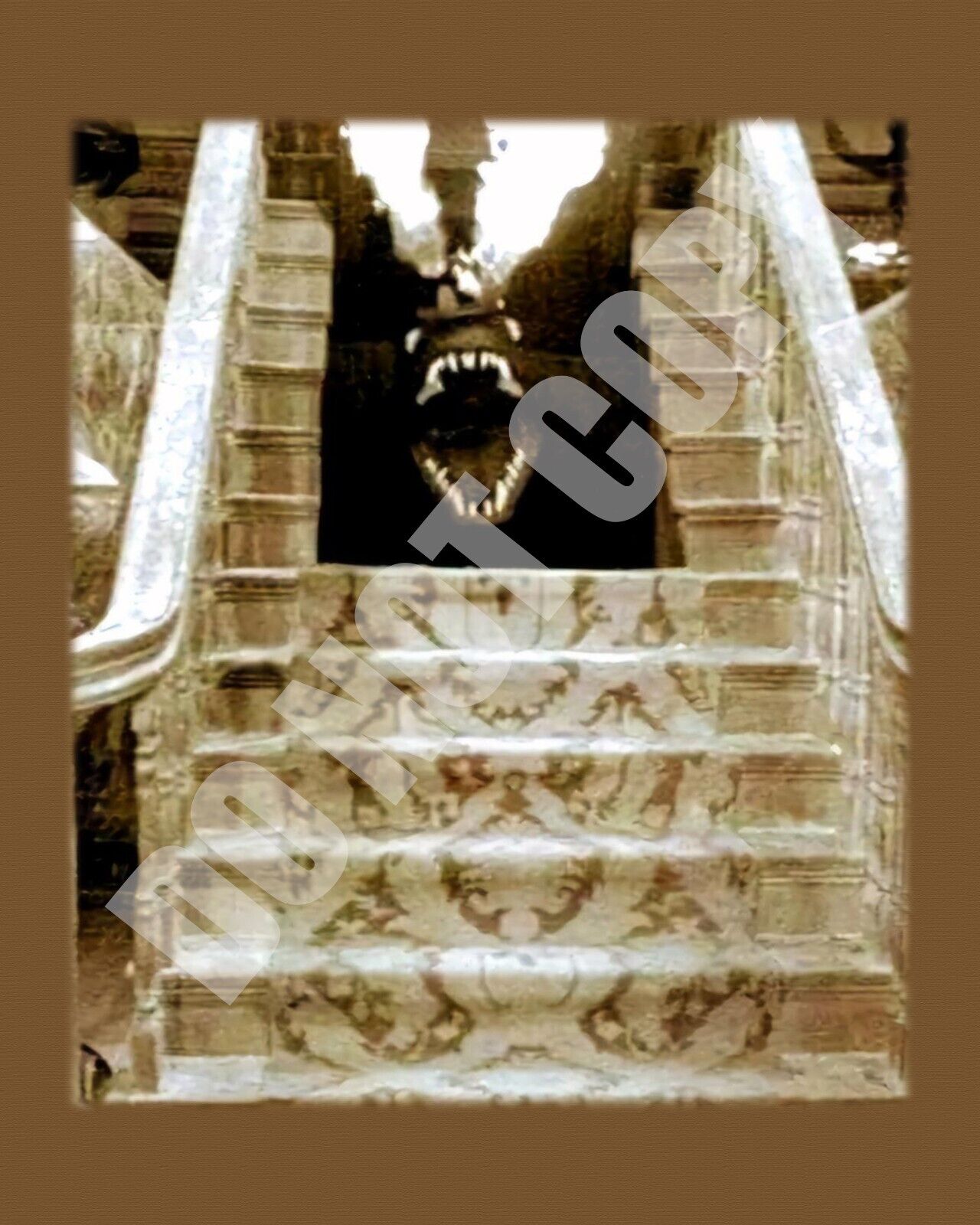 1960s The Munsters TV Show Spot the Dragon In Staircase 8x10 Photo