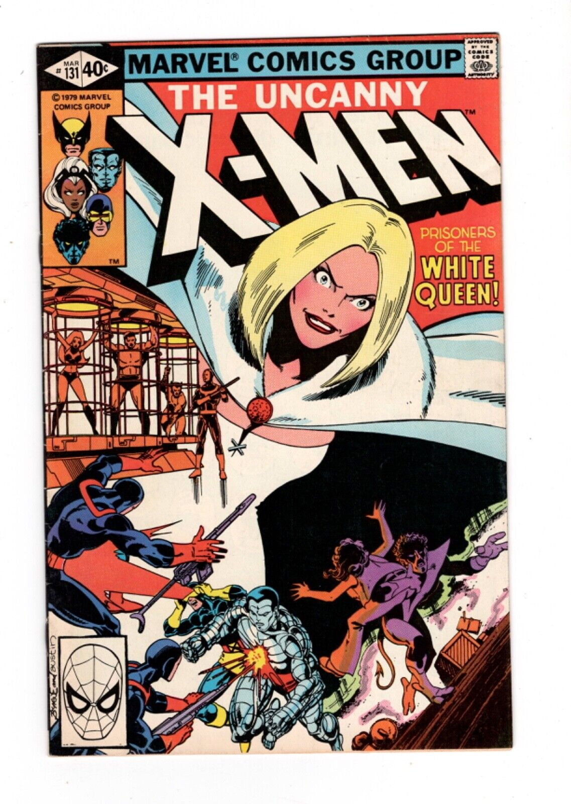Uncanny X-Men #131, FN+ 6.5, 1st Emma Frost Cover; Hellfire Club, Kitty Pryde
