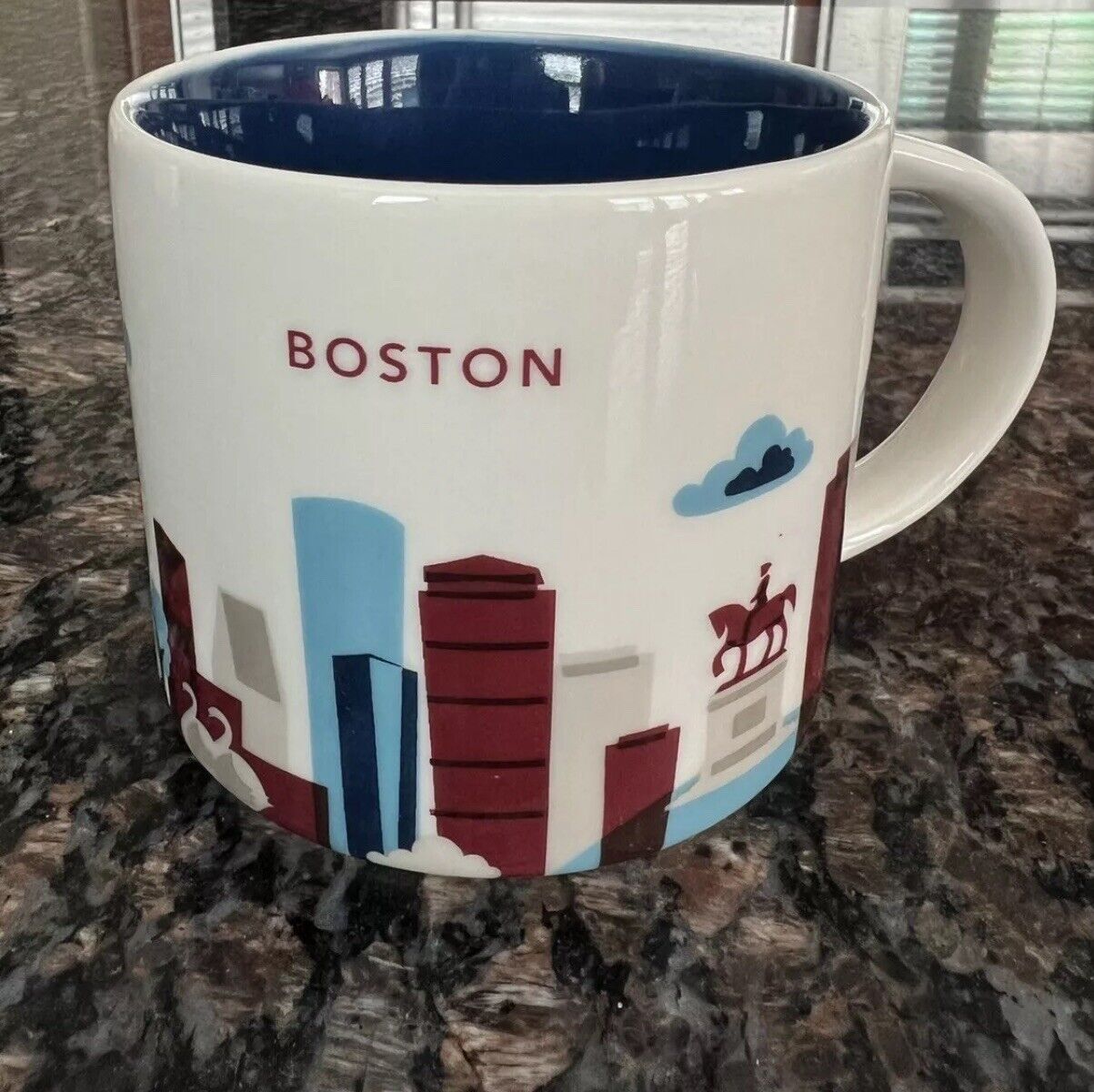 Starbucks Boston 14 oz. Mug Been There Series Across The Globe Collection 2017