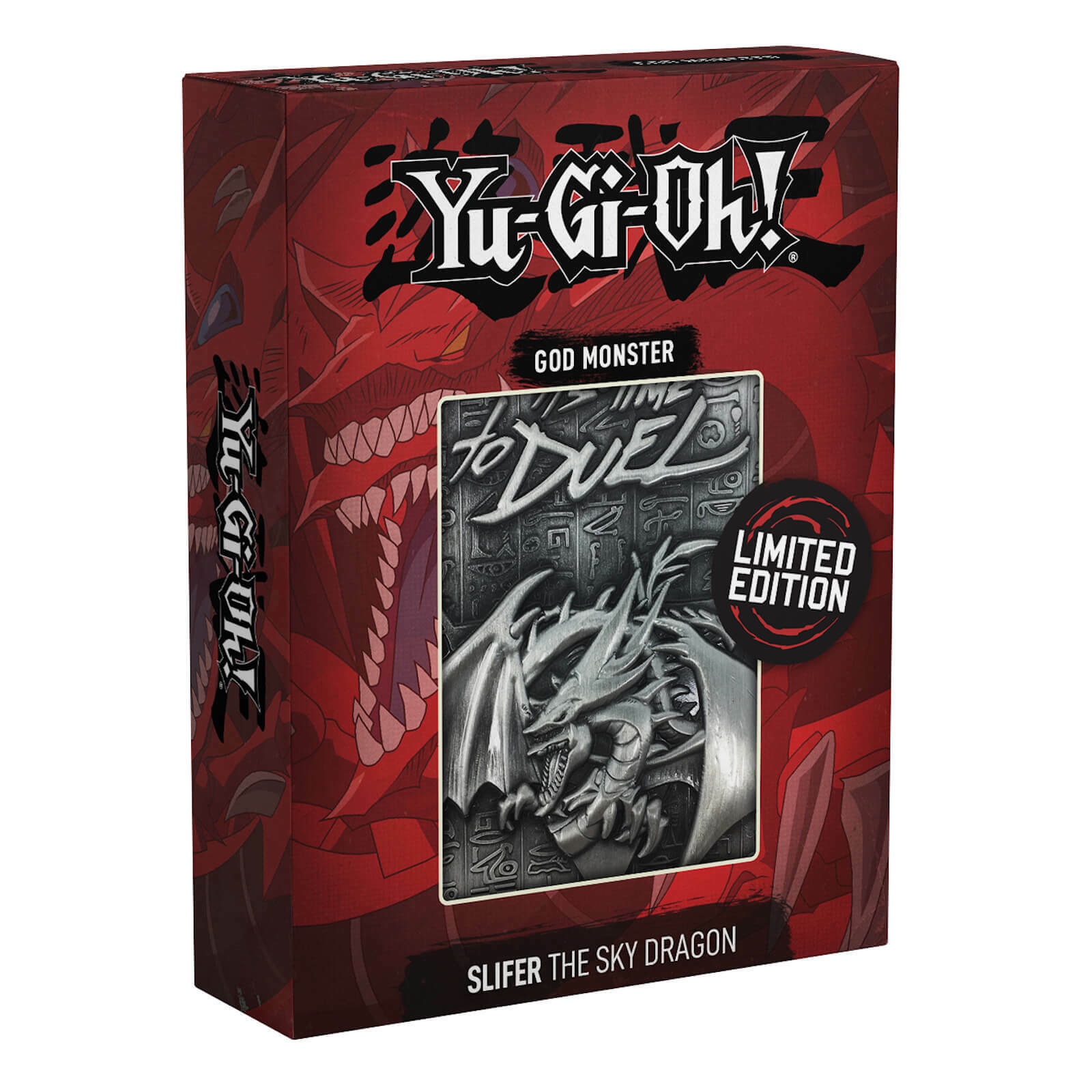 Yu-Gi-Oh | Limited Edition Metal God Card Slifer the Sky Dragon- SEALED 