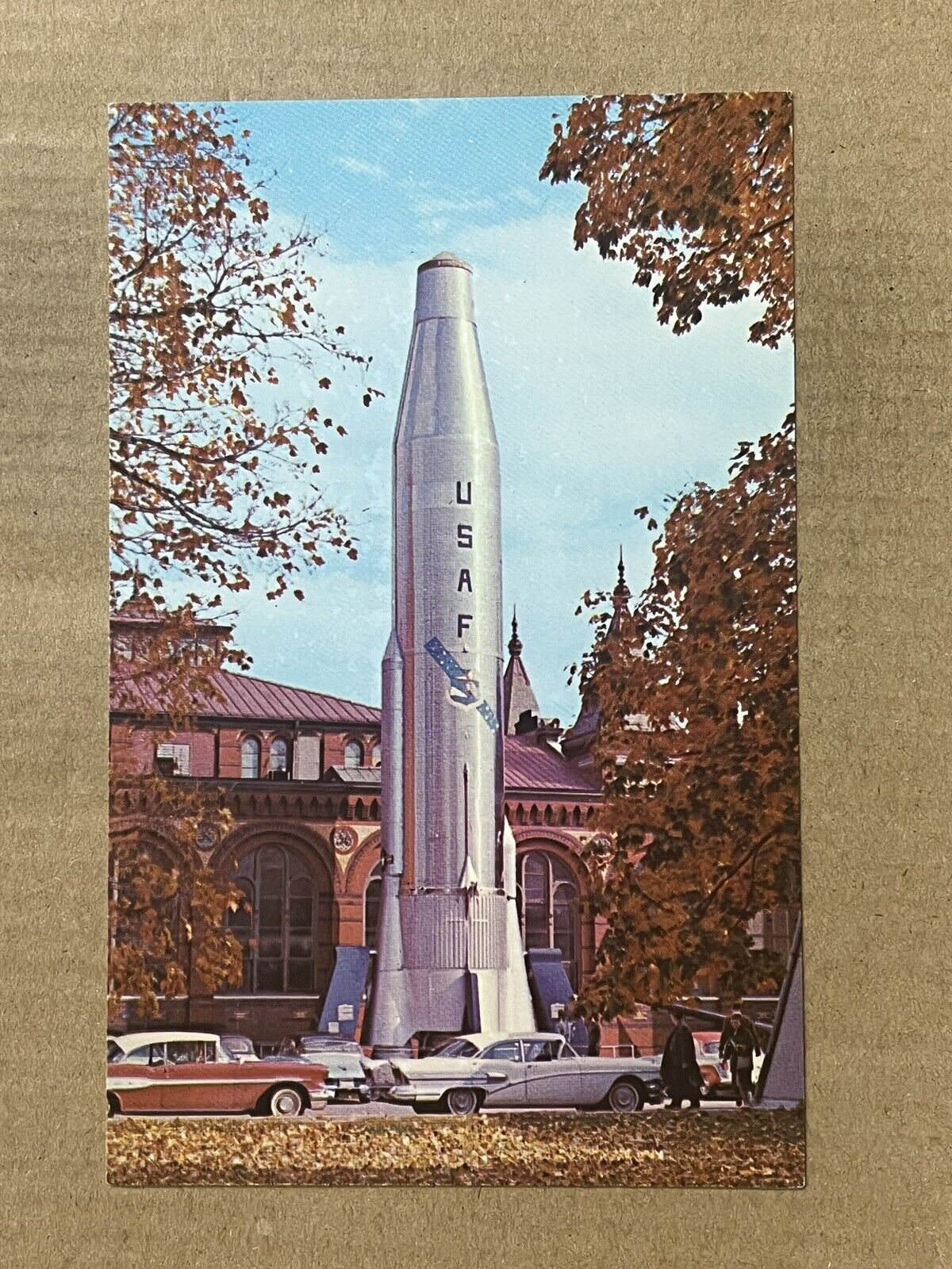 Postcard NASA Atlas Rocket National Air Museum Smithsonian Washington DC