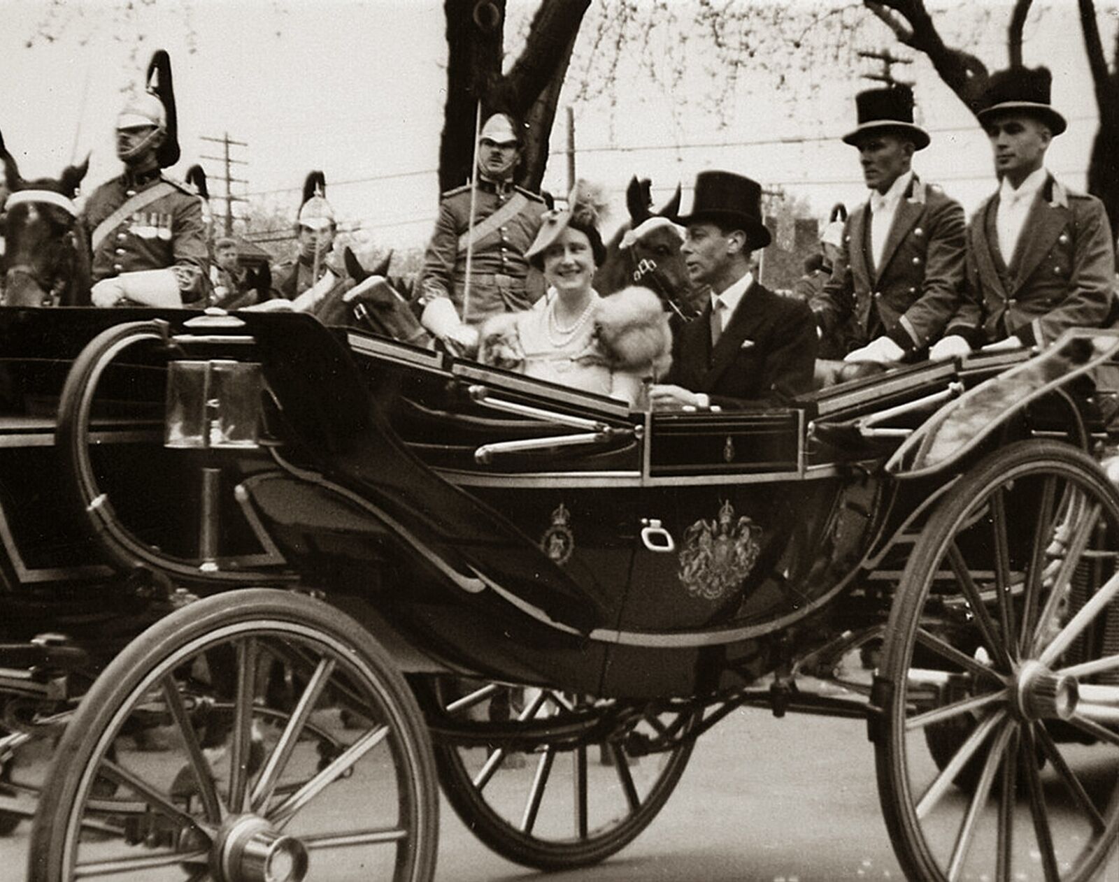 1939 KING GEORGE VI VISITS CANADA Photo   (197-S)