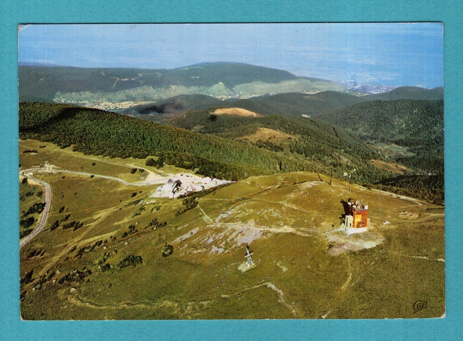 Grand Ballon L\'Hotel: Aerial View - 1971 - / CPA, Antique Postcard / Pe