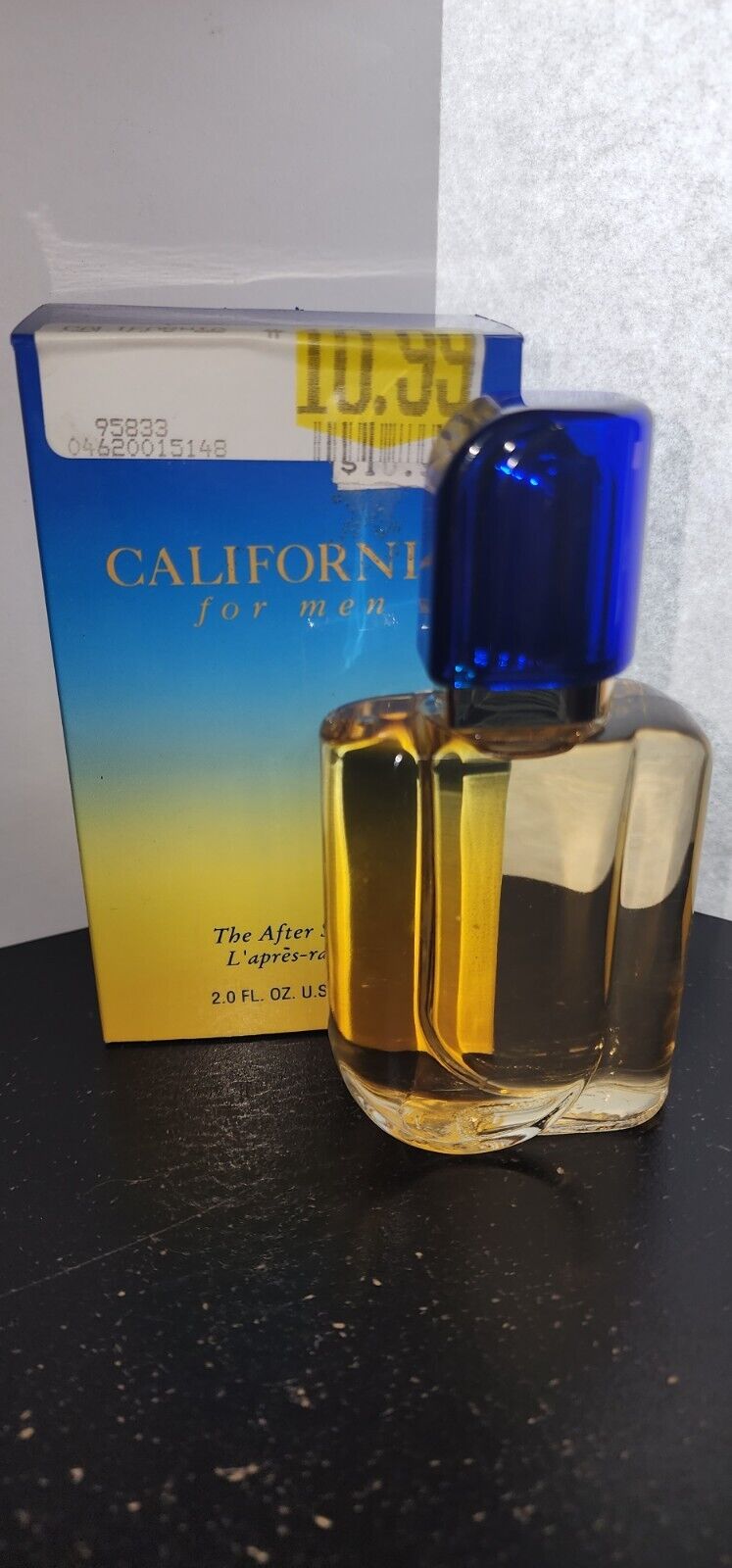 VINTAGE 80's RARE CALIFORNIA FOR MEN THE AFTER SHAVE 2 OZ