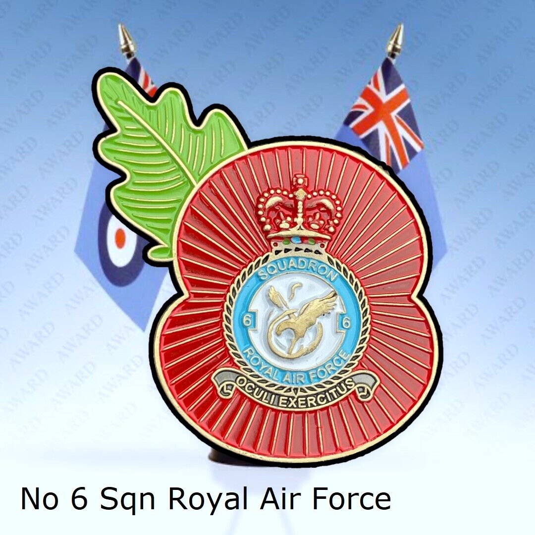 No 6 Squadron Royal Air Force Flower of Remembrance