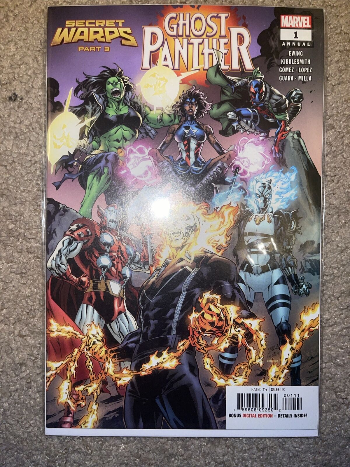 Secret Warps: Ghost Panther Annual #1 (2019) Marvel Comics NM