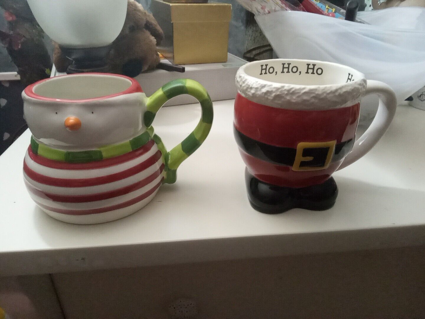 Set Of 2 Christmas Mugs