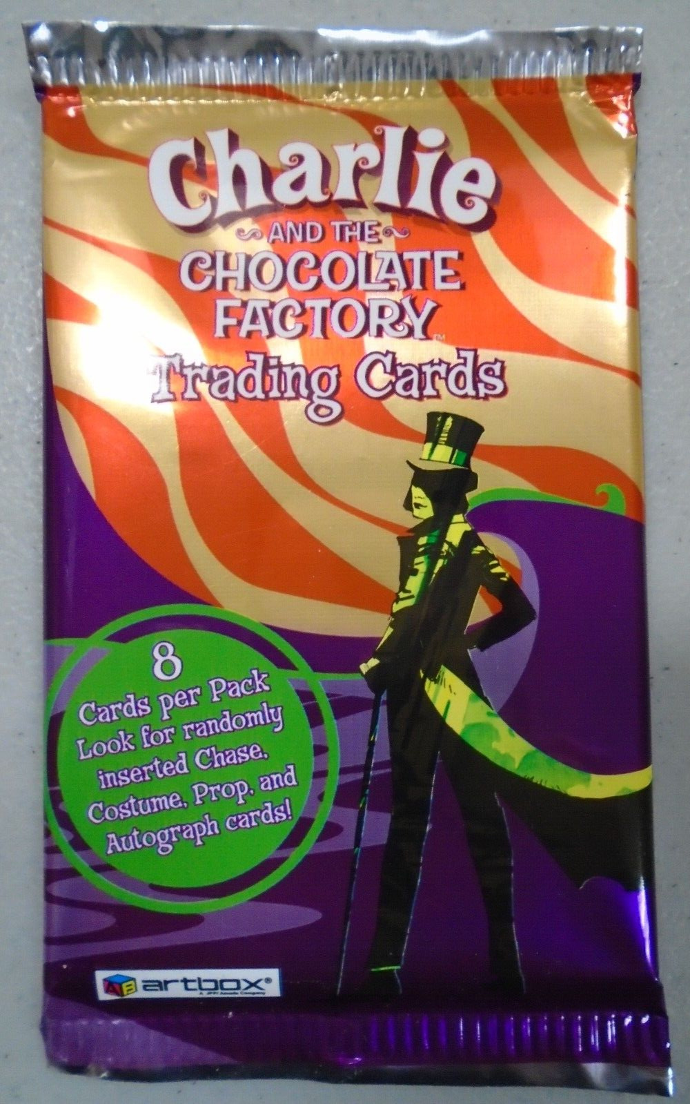 2005 ARTBOX CHARLIE AND THE CHOCOLATE FACTORY TRADING CARDS HOBBY  PACK NEW