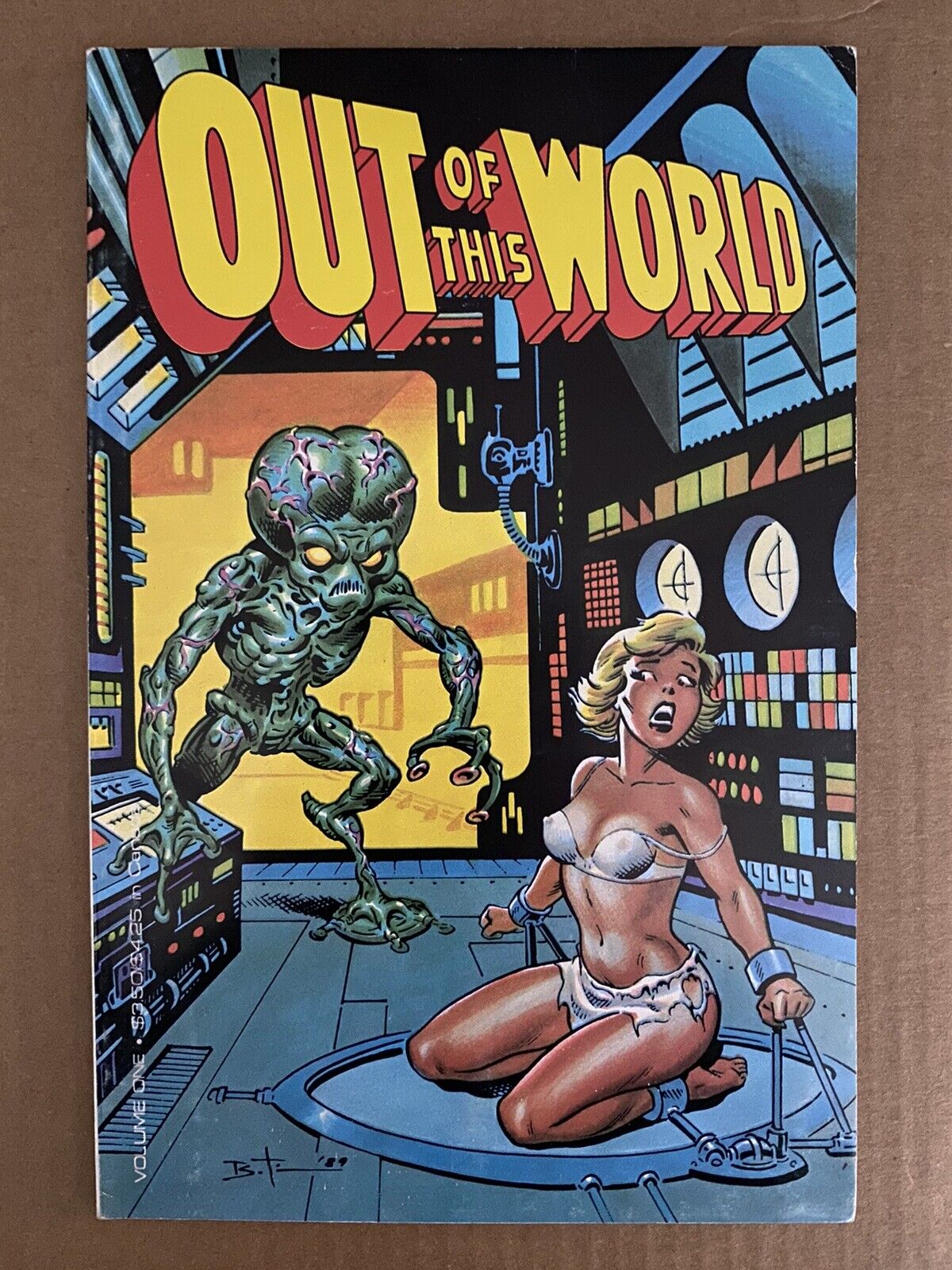 Out of This World #1 Bruce Timm 1989 first printing original Eternity Comic Book