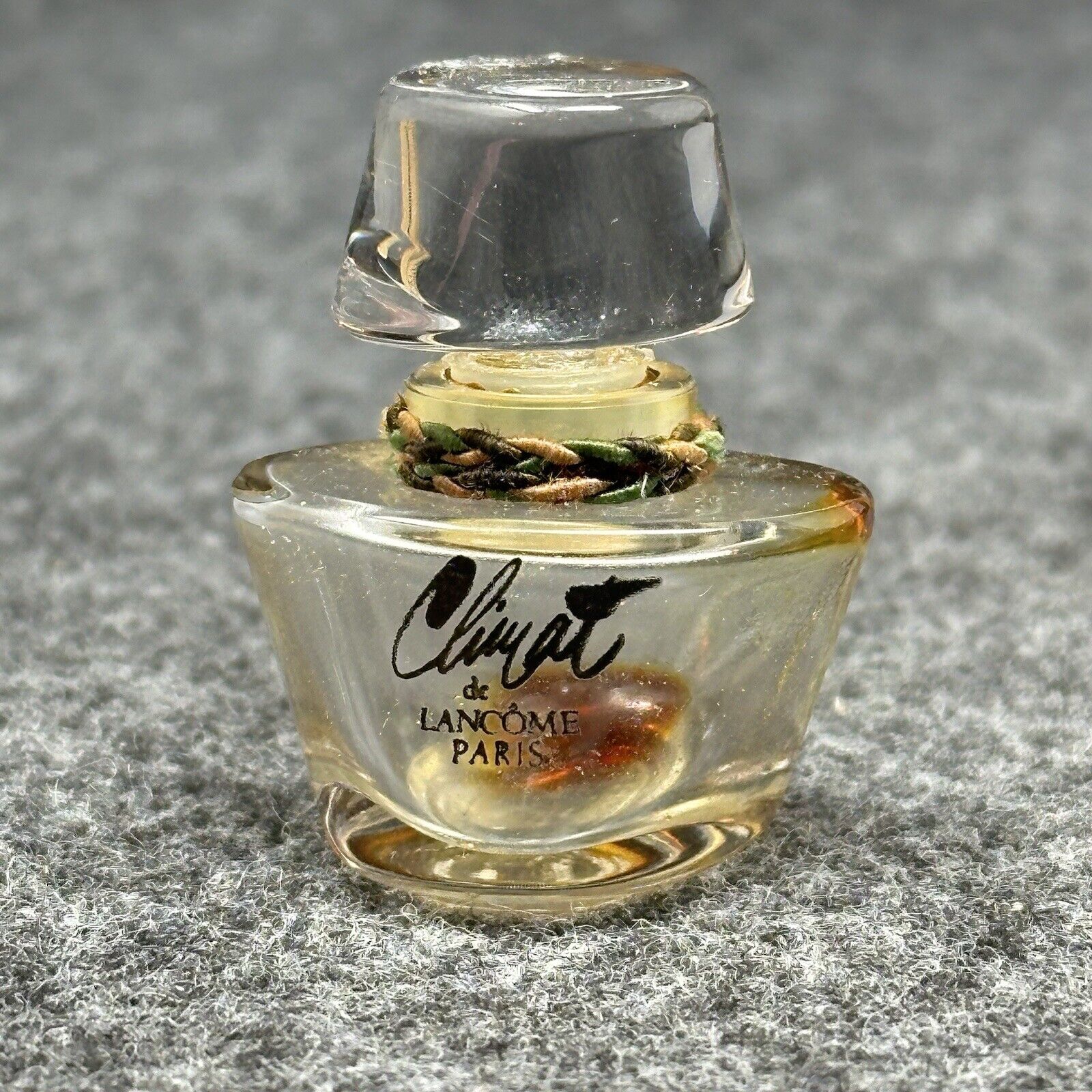 Climat de LANCOME PARIS Vintage Perfume Bottle Sample Size Vanity