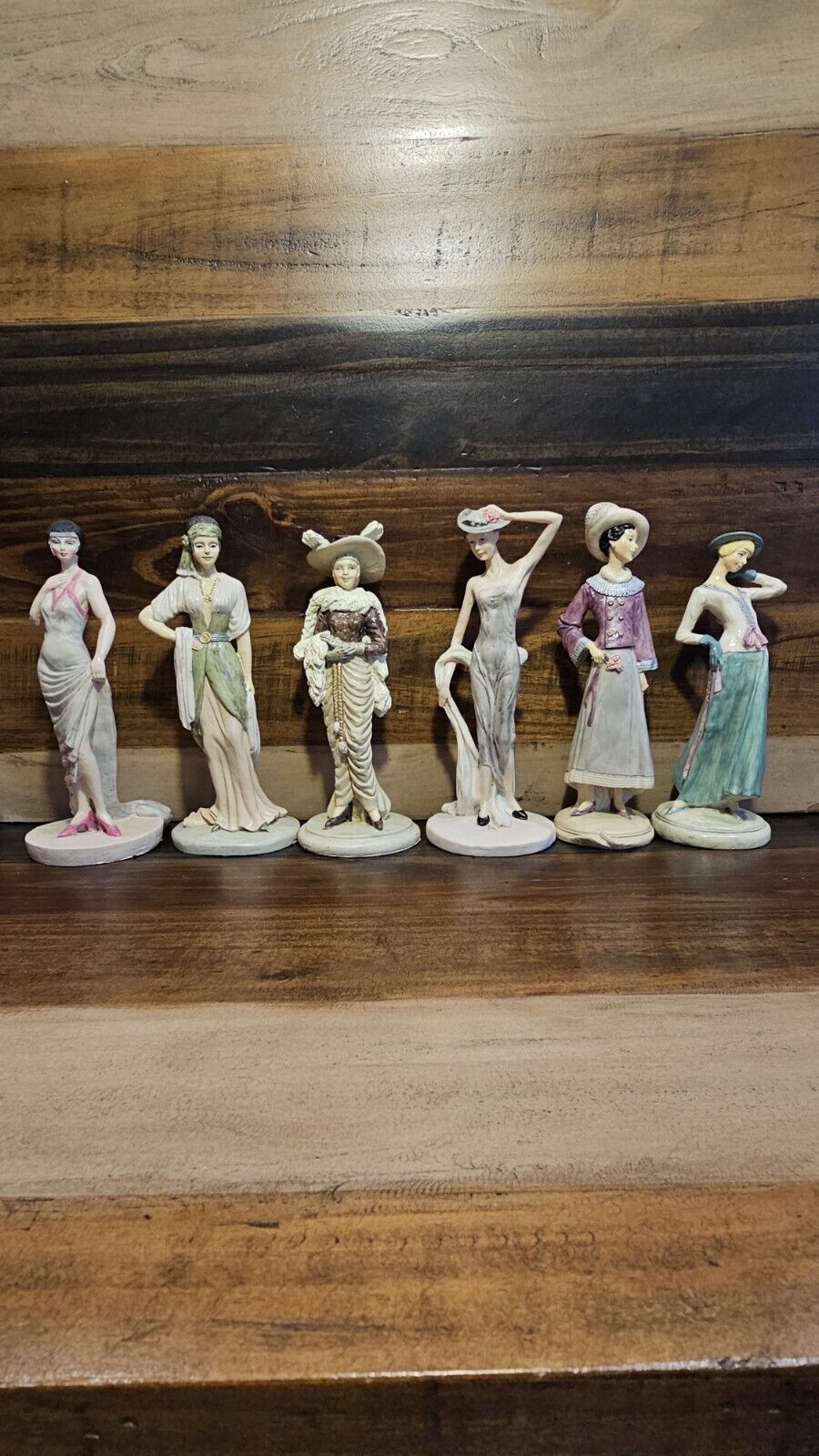 Vintage Albert Price 1993 Collectible Women Fashion Figurines (6) Original Boxes
