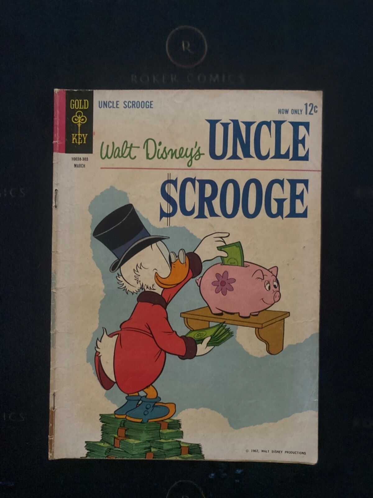 Walt Disney Very RARE 1962 Uncle Scrooge #37
