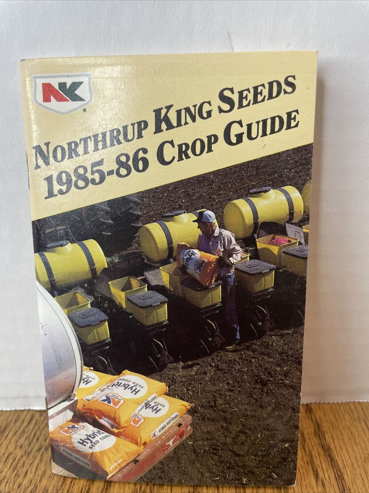 Vintage 1985-86 Northrup King Seeds Corn Crop Guide NK Advertising Book