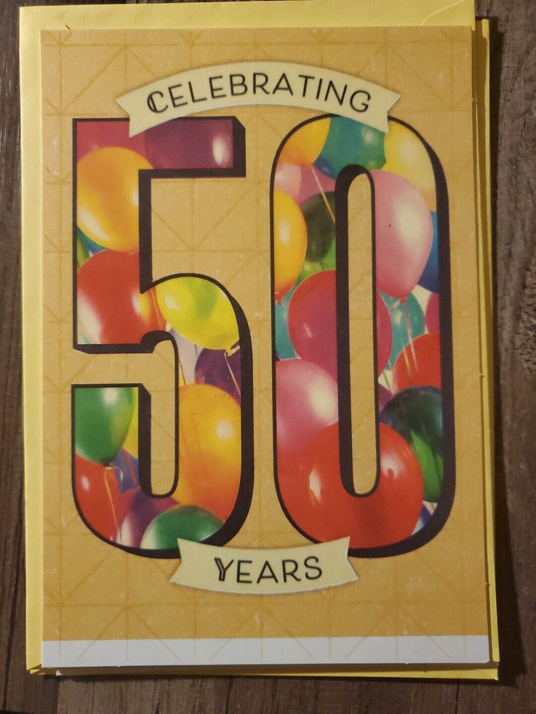 Hallmark 50th Birthday Card 