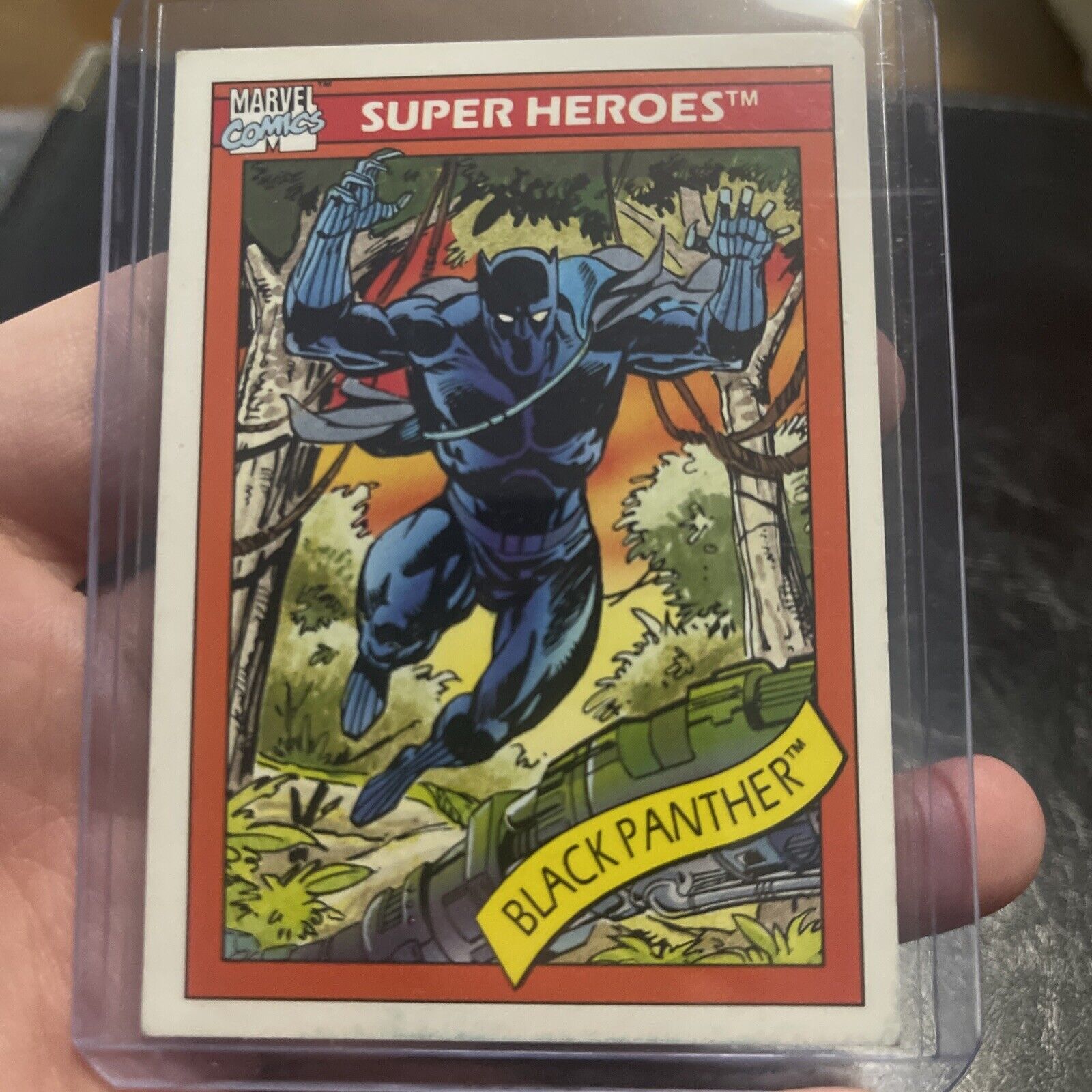 1990 Impel Marvel Comics Universe- Black Panther #20 Vintage