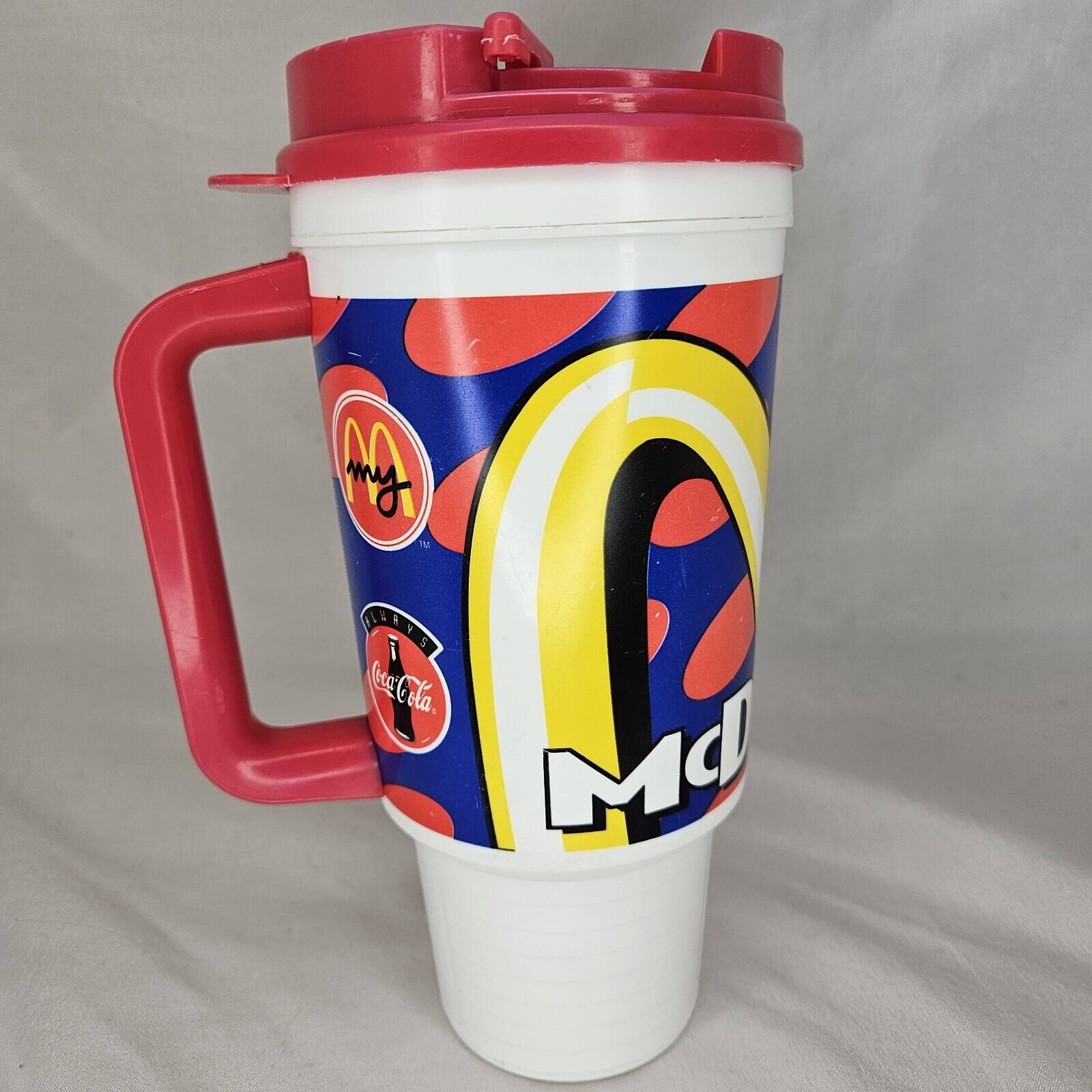 1997 Rare Vintage Mcdonalds Travel mug