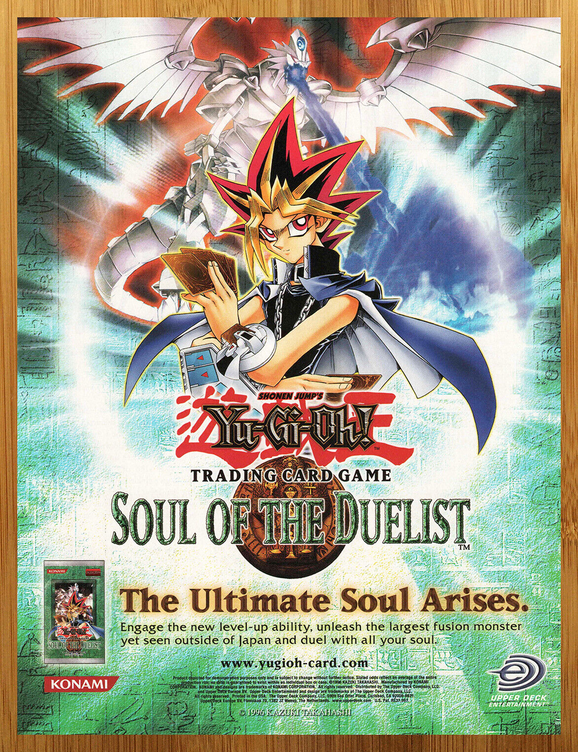 2004 Yu-Gi-Oh Soul of the Duelist Cards Print Ad/Poster Authentic Official Art