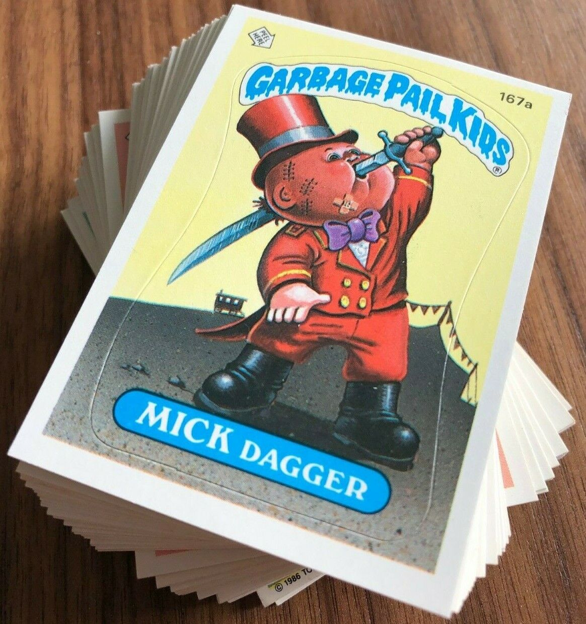 1986 Topps GPK OS5 Garbage Pail Kids Original 5th Series 5 Complete 88-Card Set