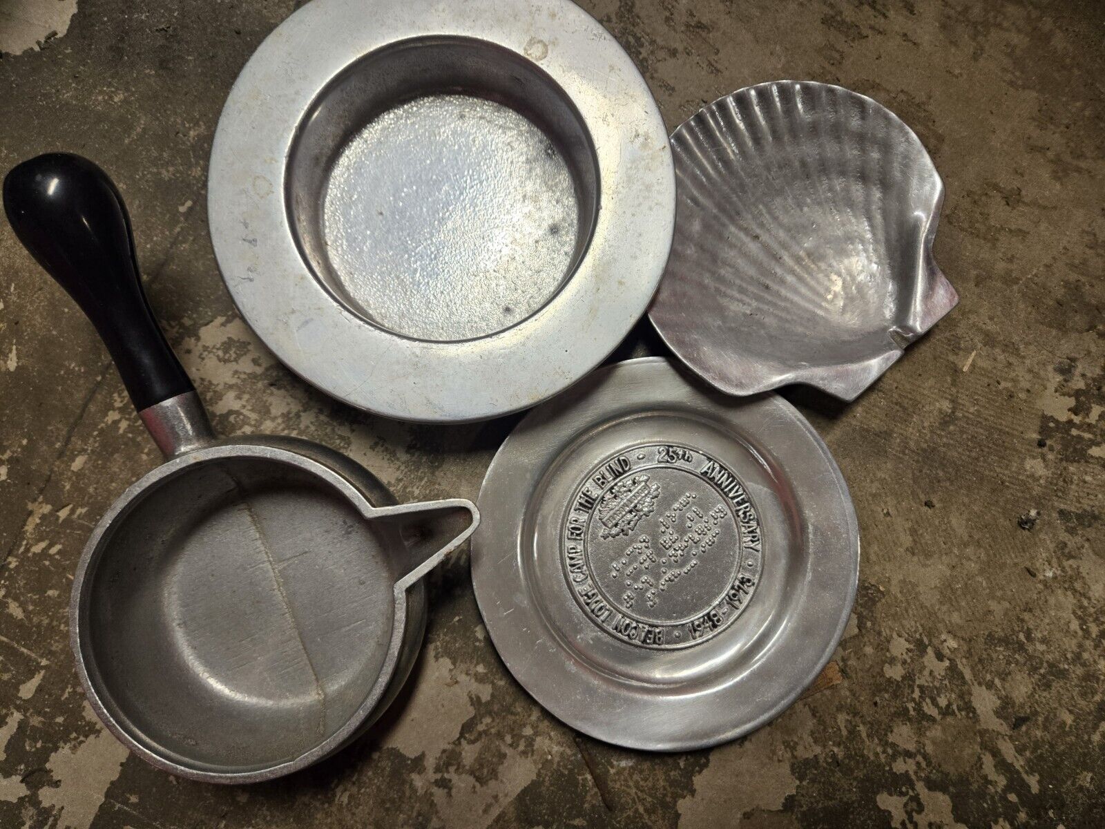 Lot Of Pewter Items