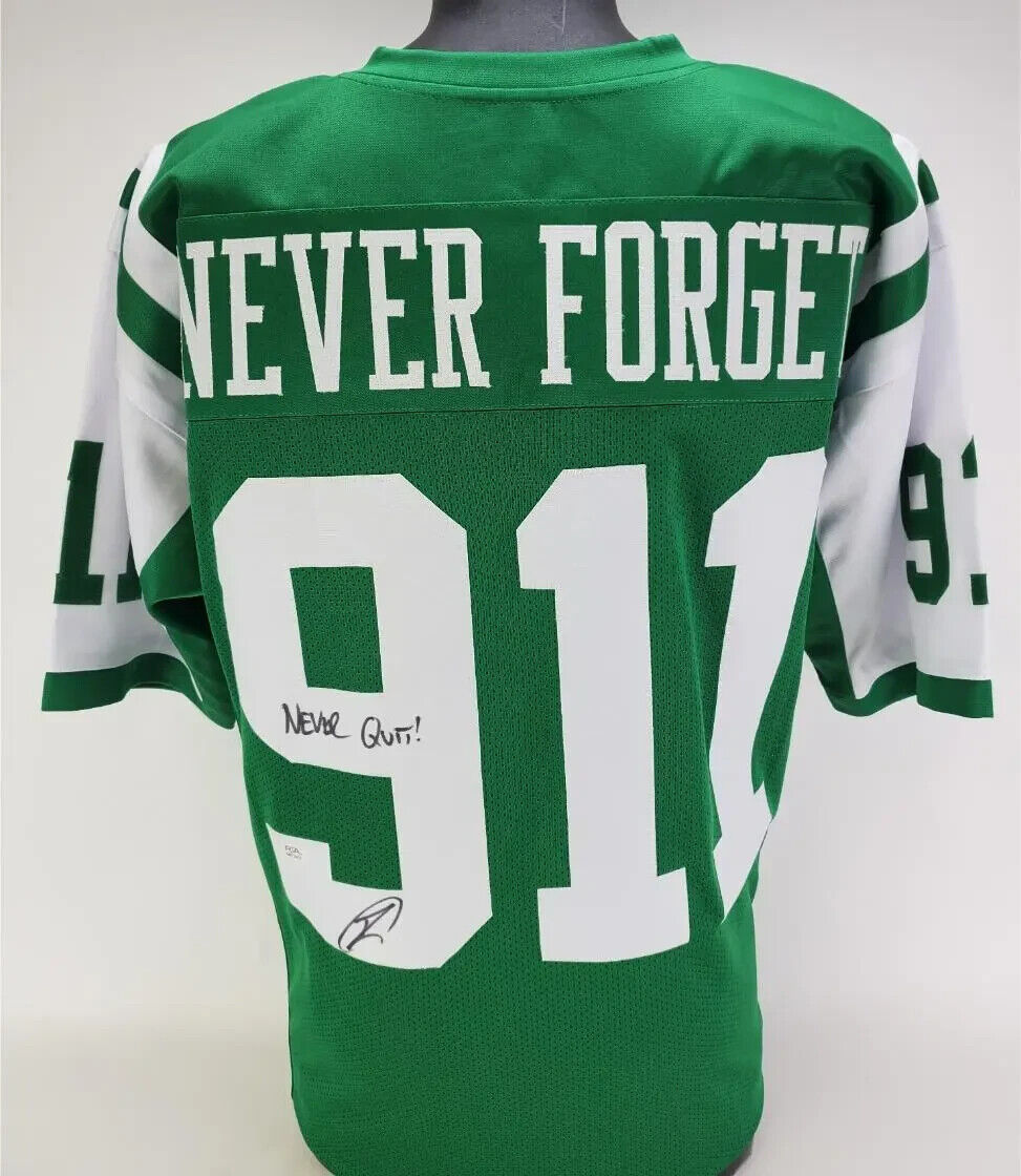 Robert O’Neill Signed New York Jets 911 Never Forget Jersey \